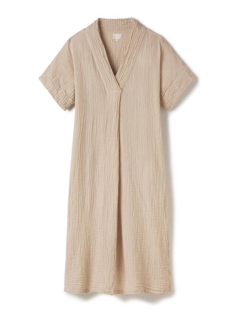 Tulum Maxi Dress - Ecru