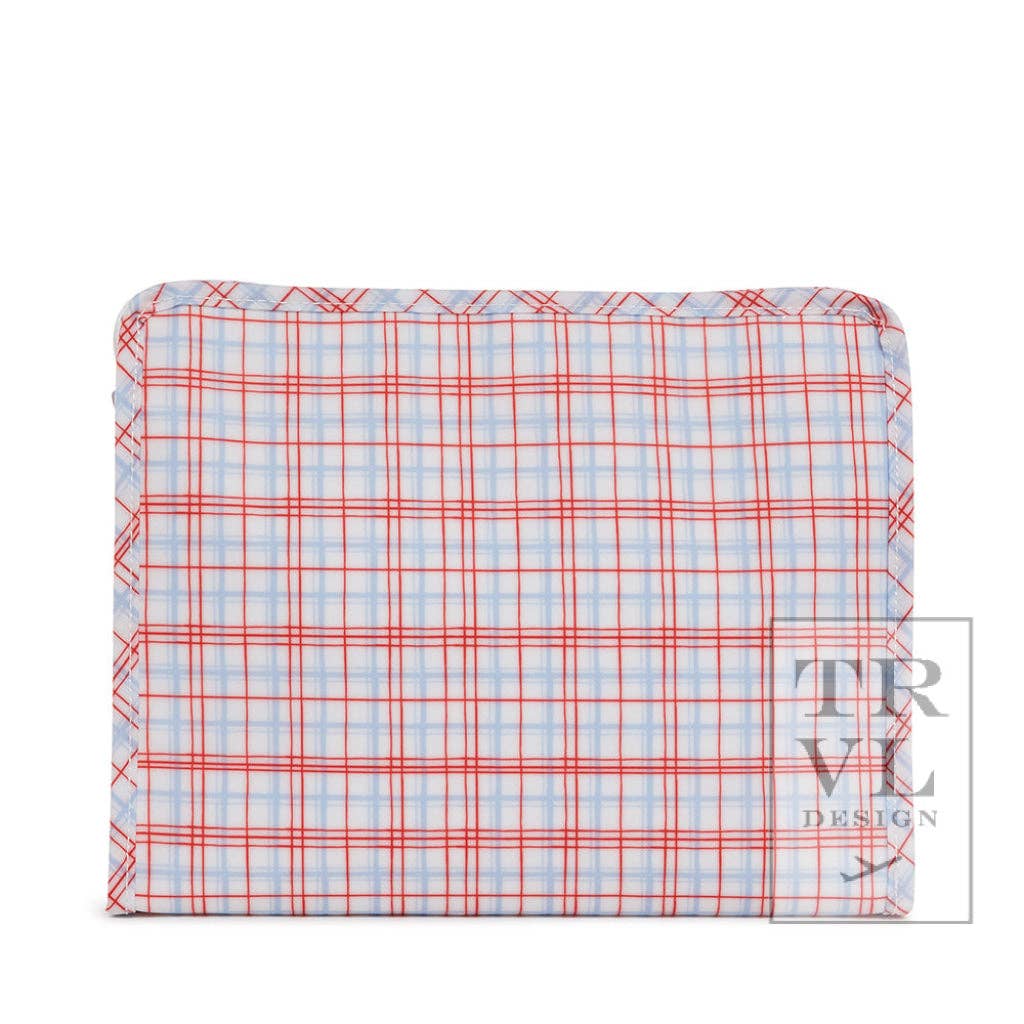 Large Roadie - Classic Red Plaid