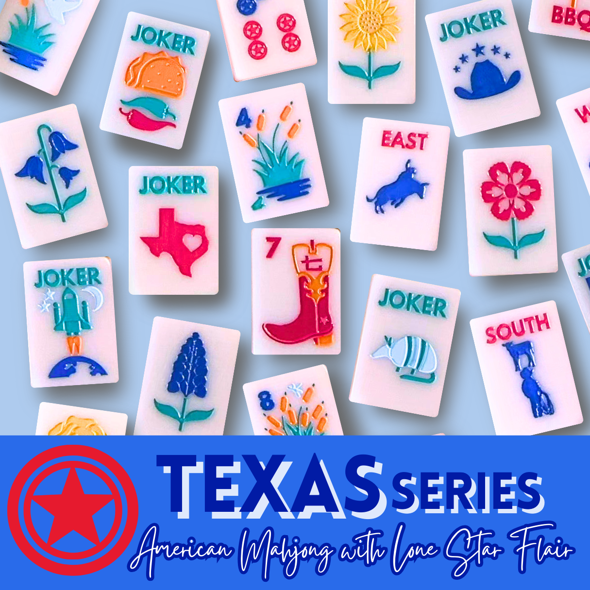 THE TEXAS SERIES Mahj Tiles