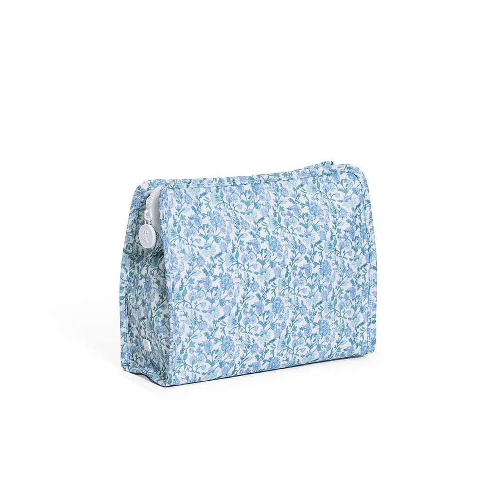 Roadie Large Zip Pouch- Hamptons Floral