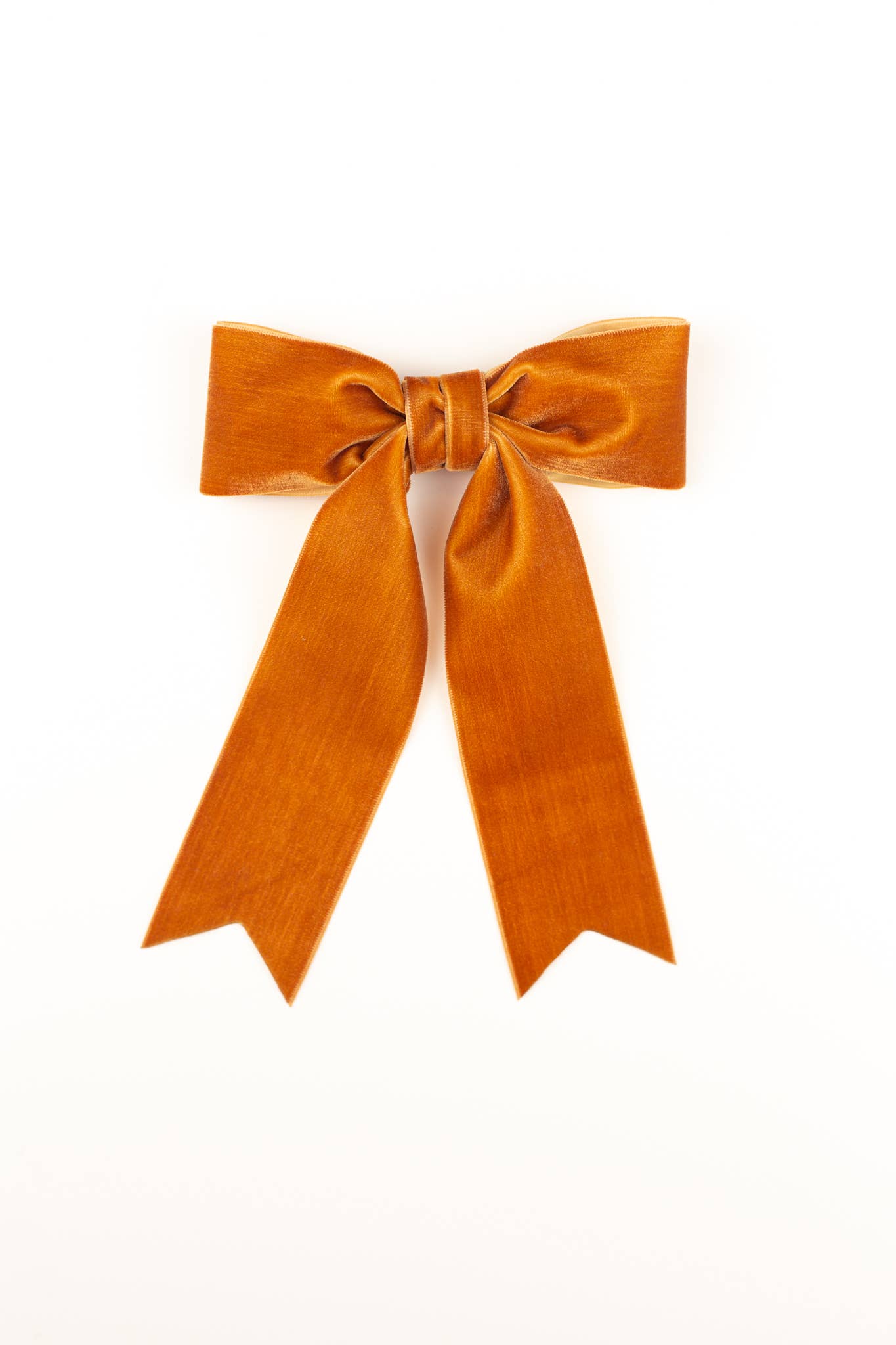 Bailee Bow Barrette: Copper