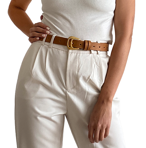Queen Jean Belt - Tan- OS