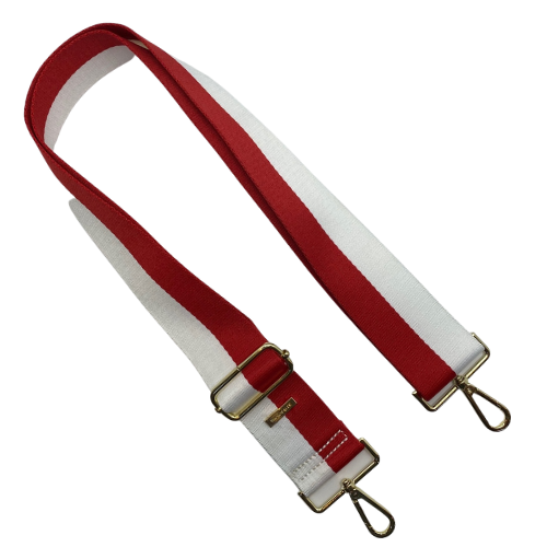 Red and White Game Day Strap