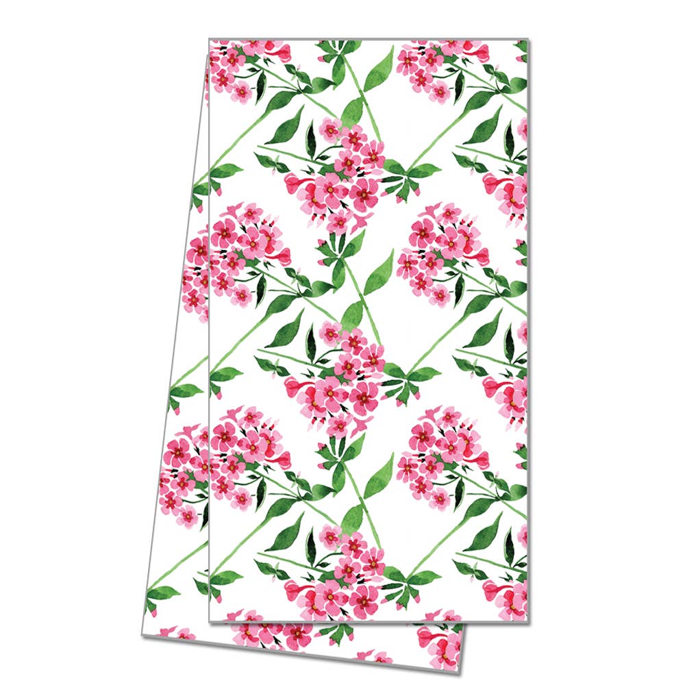 Pink Floral Towel