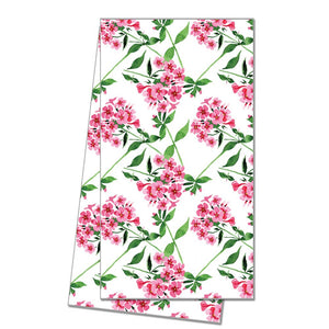 Pink Floral Towel
