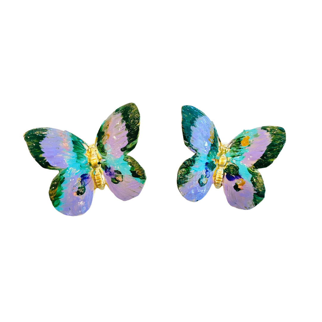 Oversized Butterfly Statement Earring