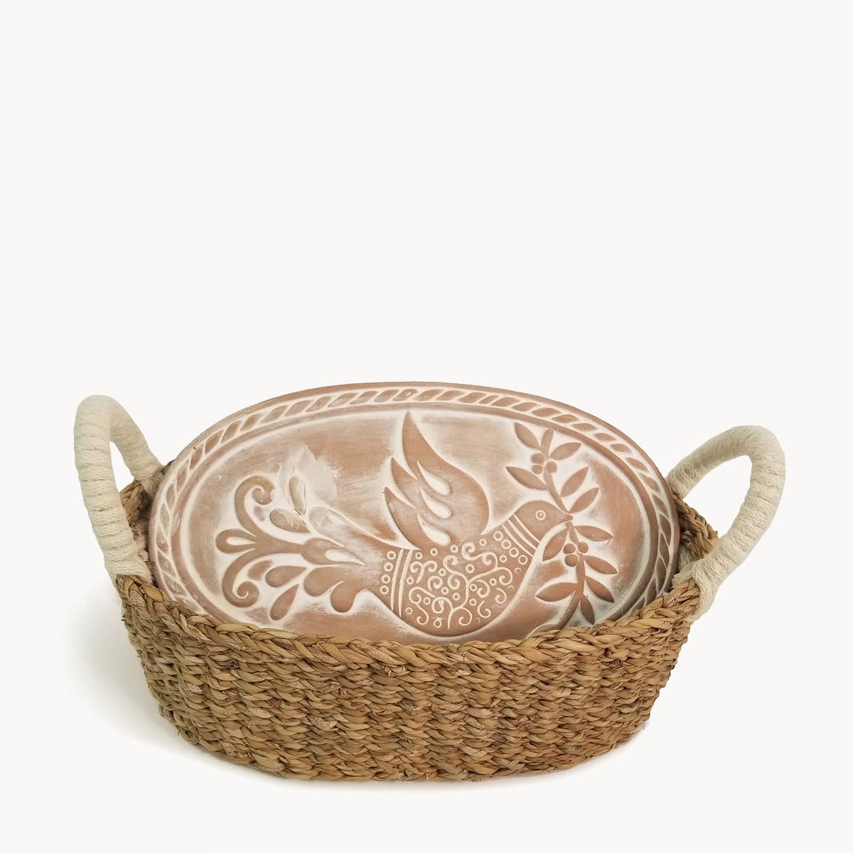 Handmade Bread Warmer & Wicker Basket