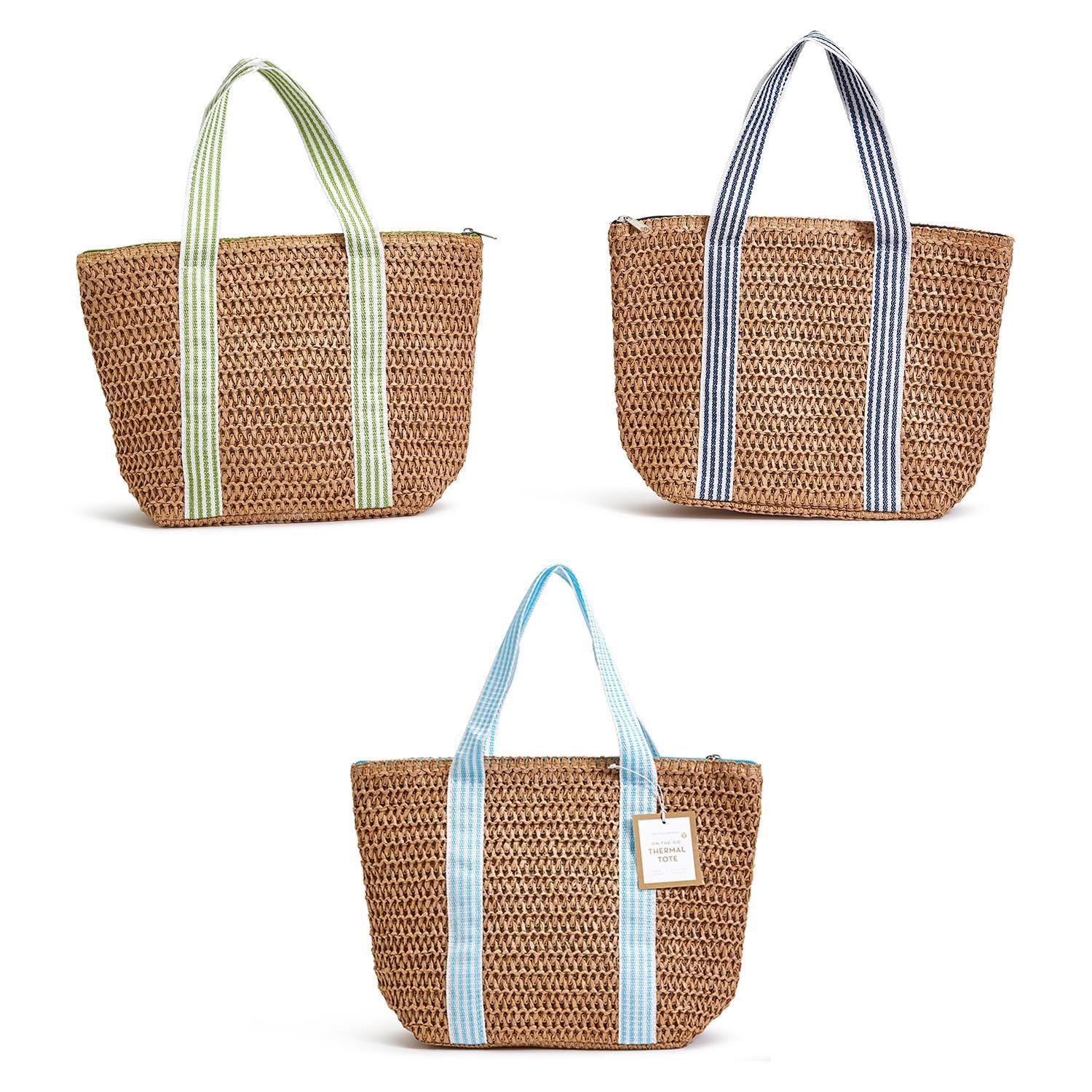 Woven Lunch Tote