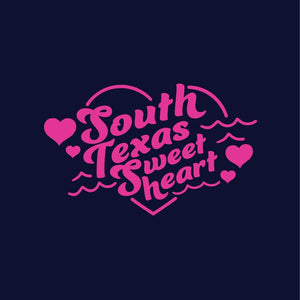 South Texas Sweetheart Tee - Navy