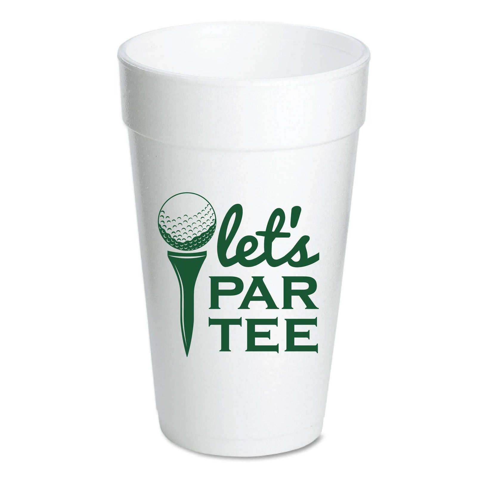 Par Tee Foam Cups