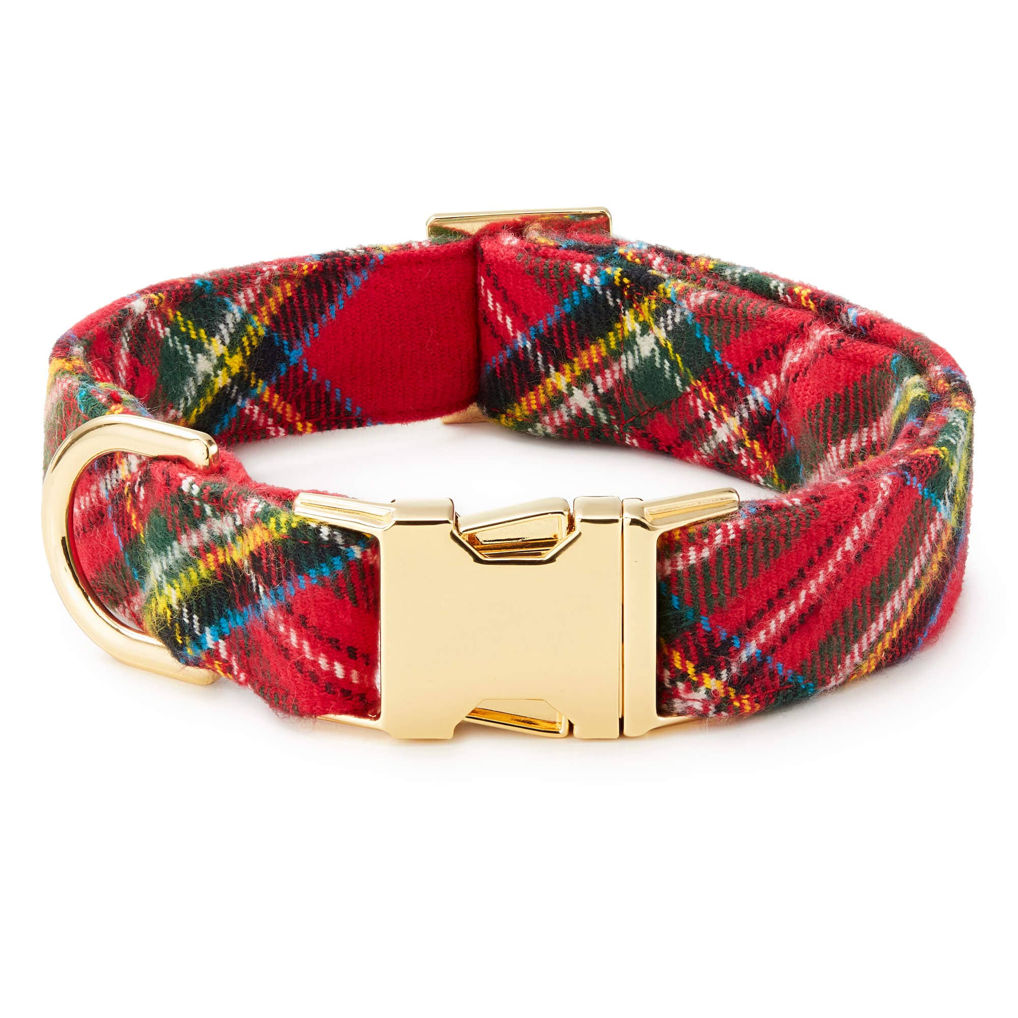 Christmas plaid sales dog collars